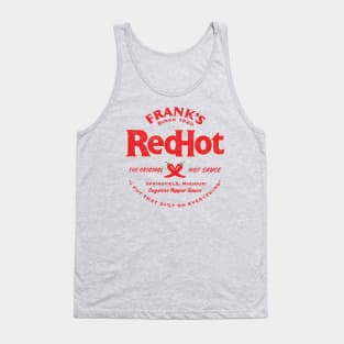 Frank's Red Hot Sauce Worn Lts Tank Top